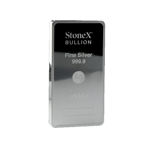 StoneX zilveren muntbaar van 1 kilo