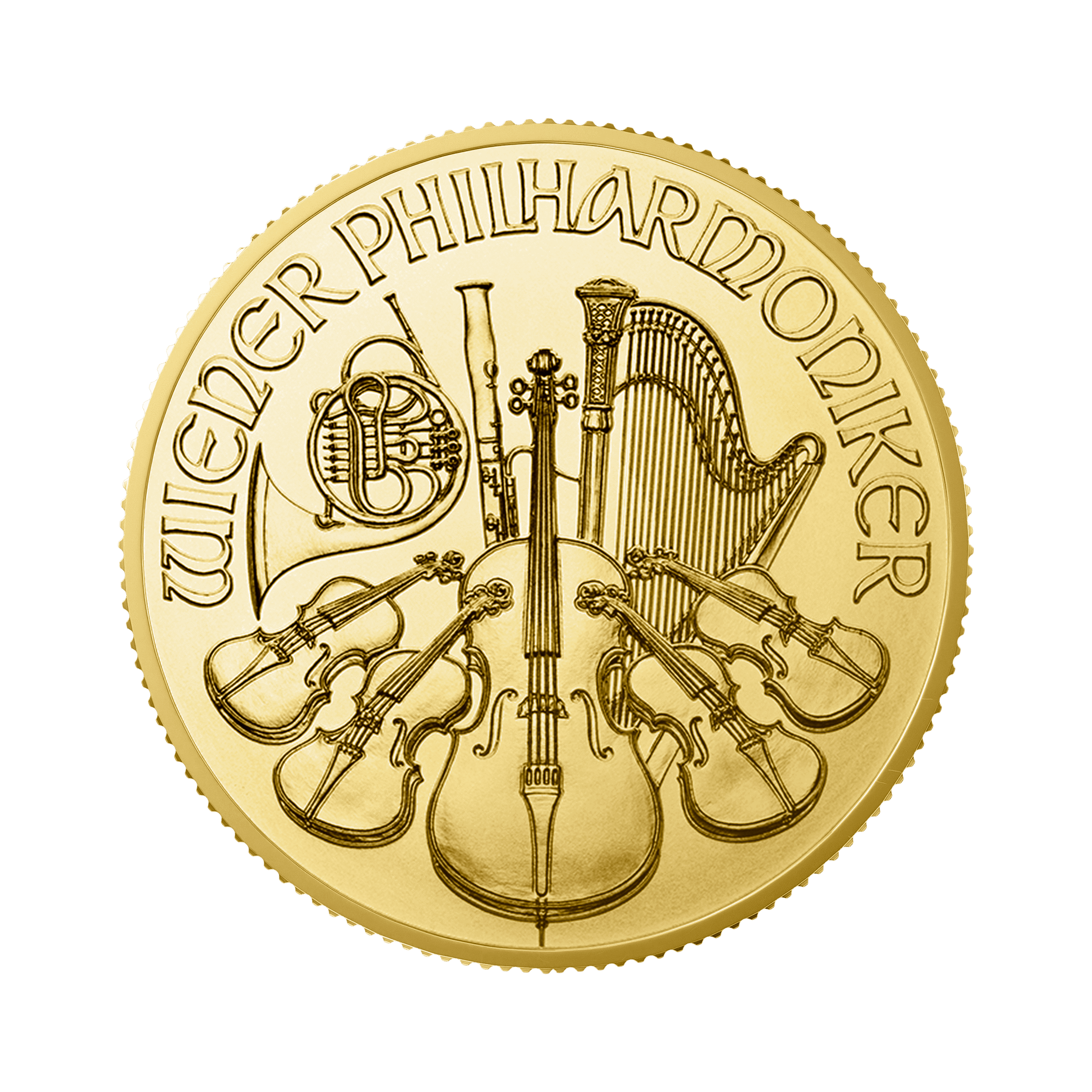 Gouden Wiener Philharmoniker munt