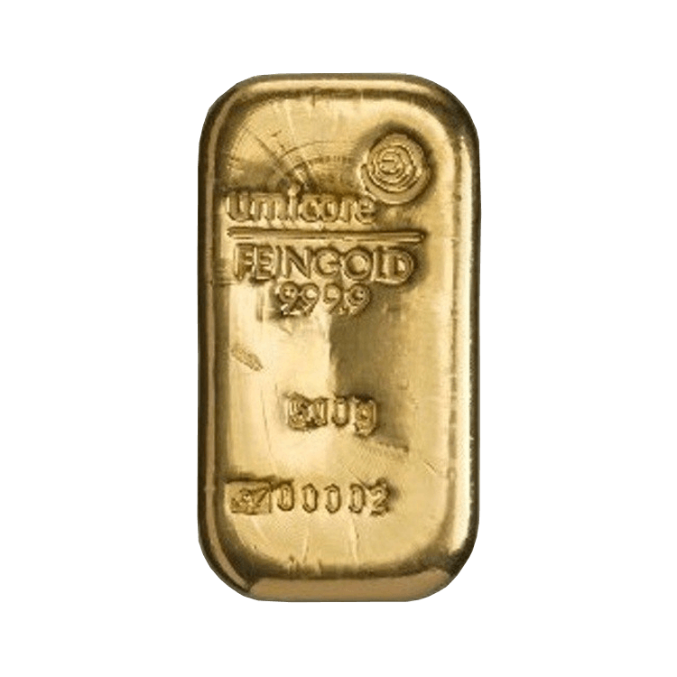 500 gram Umicore goudbaar