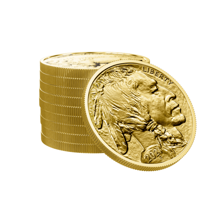 Gouden American Buffalo munten van 1 troy ounce goud
