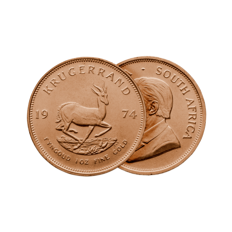 Design 1 troy ounce gouden Krugerrand munt