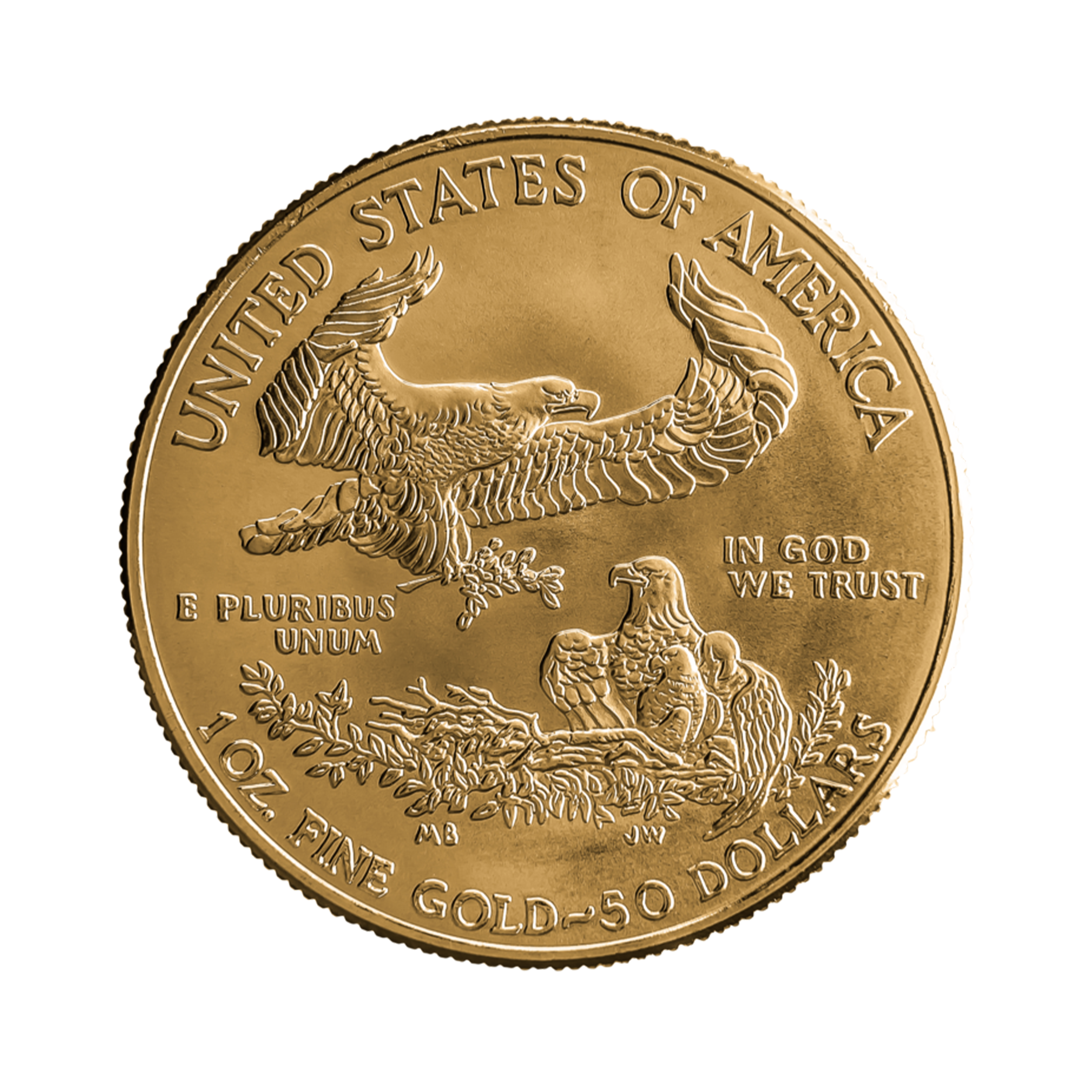 1 troy ounce gouden American Eagle munt