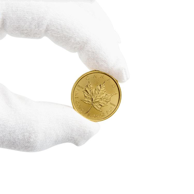 Formaat 1/2 oz gouden Maple Leaf