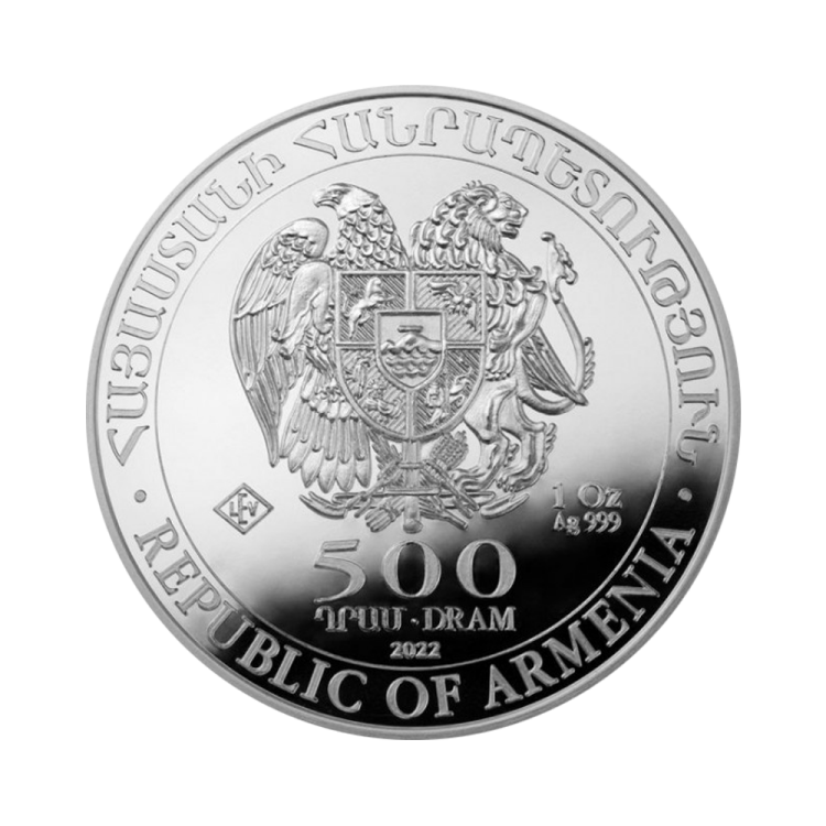 1 oz zilveren Noah's Ark munt