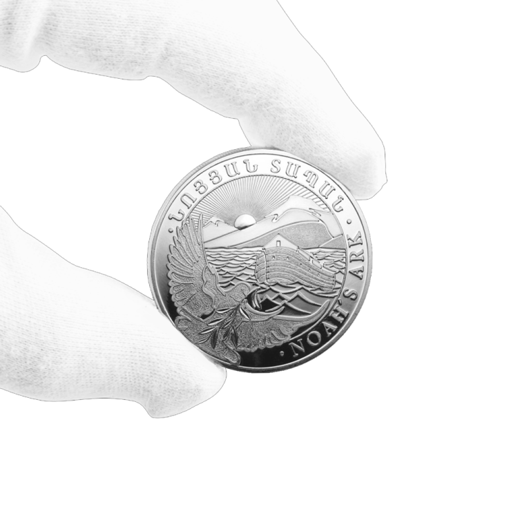 1 troy ounce zilveren Noah's Ark