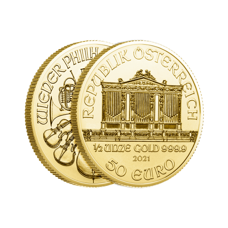Gouden Philharmoniker munt