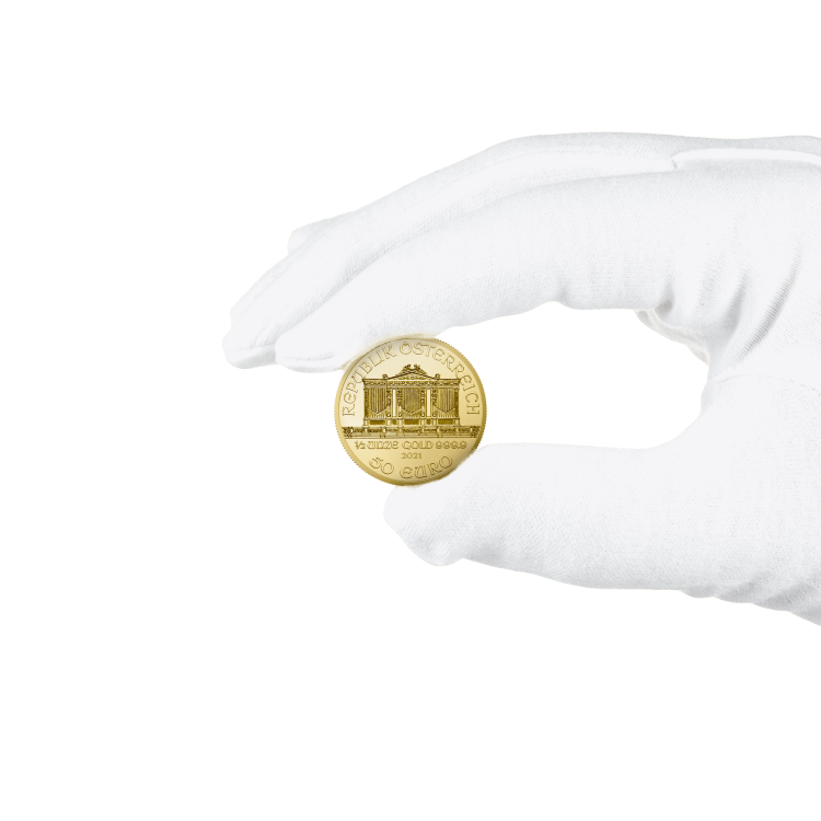 1/2 troy ounce gouden Philharmoniker munt 2024/2025
