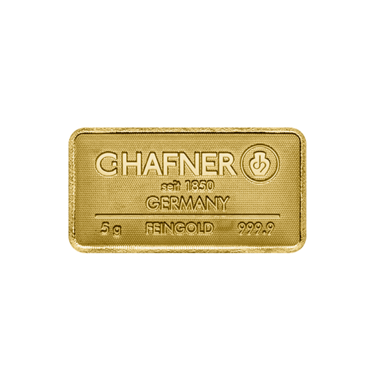 C. Hafner goudbaar 5 gram