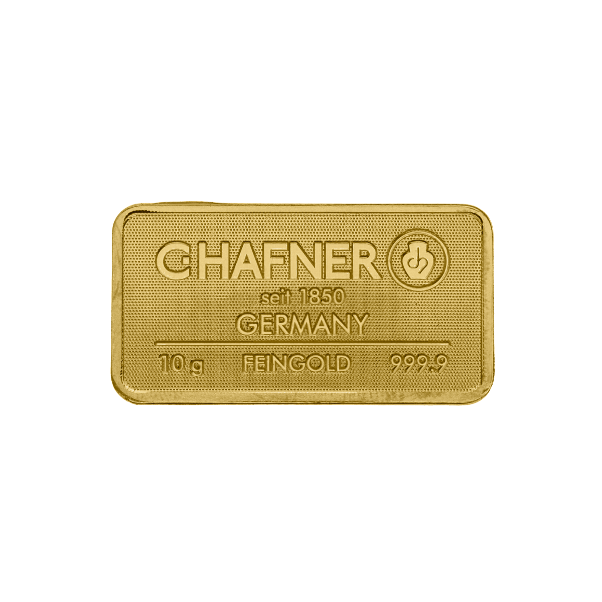10 gram C. Hafner goudbaar