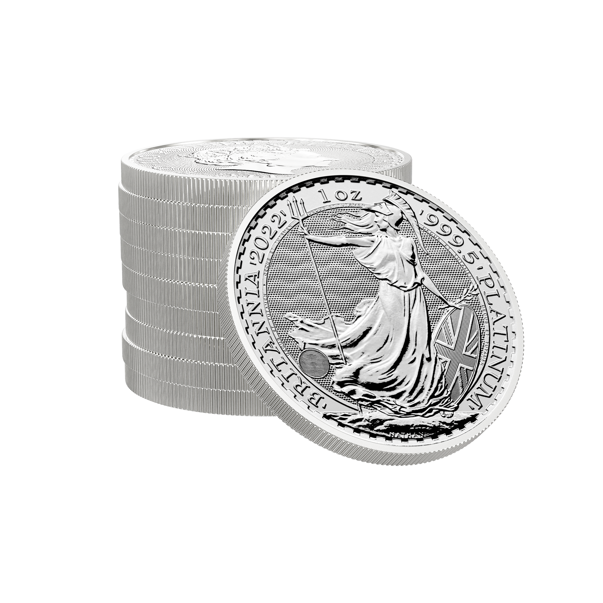 Platina munt Britannia 1 troy ounce