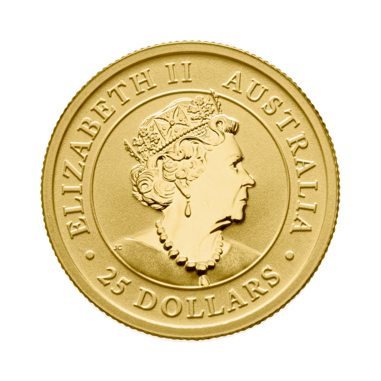 1/4 oz gouden Kangaroo coin 2022 Elizabeth II