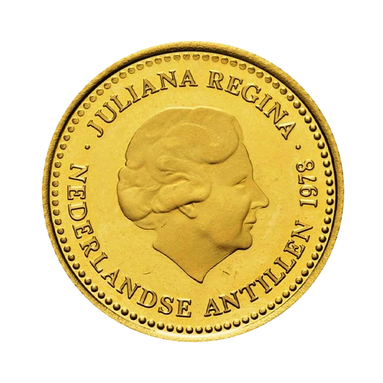 Gouden munt 100 Gulden Nederlandse Antillen (1978)