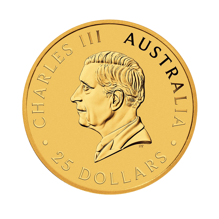 Charles III Kangaroo 1/4 oz goud 2024