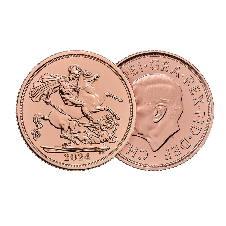 Gouden Sovereign 2024 perspectief 1