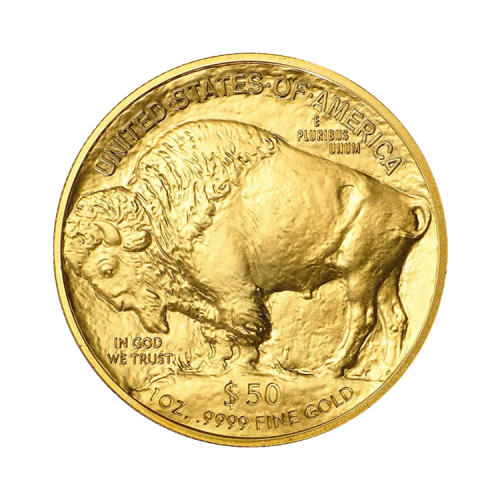 1 troy ounce gouden American Buffalo munt voorkant