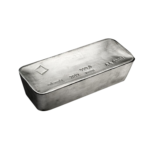 1000 troy ounce zilverbaar