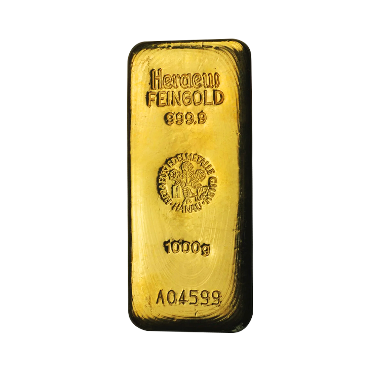 Goudbaar van 1 kilogram