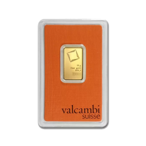 Valcambi Suisse 10 gram goudbaar