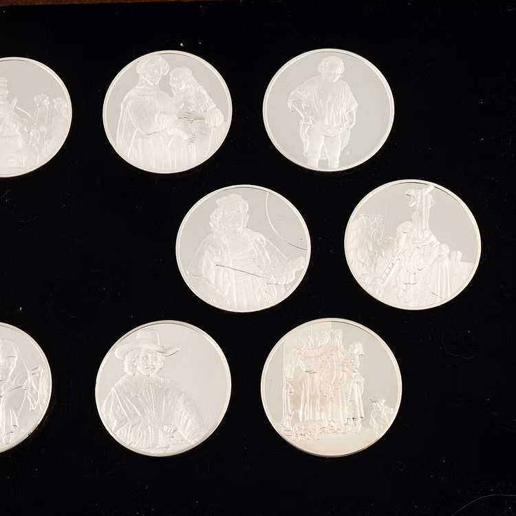Grootste meesterwerken van Rembrandt in zilver perspectief 5