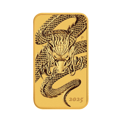 Rectangular Dragon 2025 goud