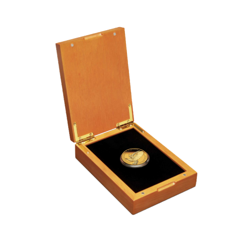 1 troy ounce gouden Bird of Paradise Proof munt voorkant
