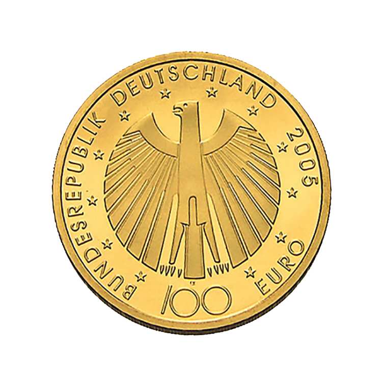 1/2 troy ounce gouden FIFA Herdenkingsmunt achterkant