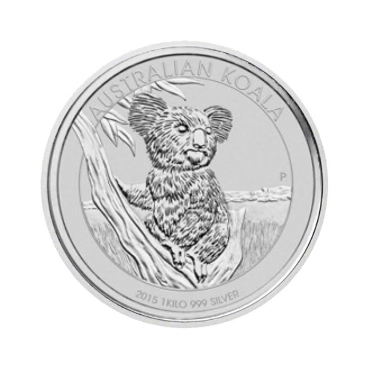 1 kilo zilver Koala 2015