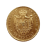 Spaanse gouden 25 Pesetas munt