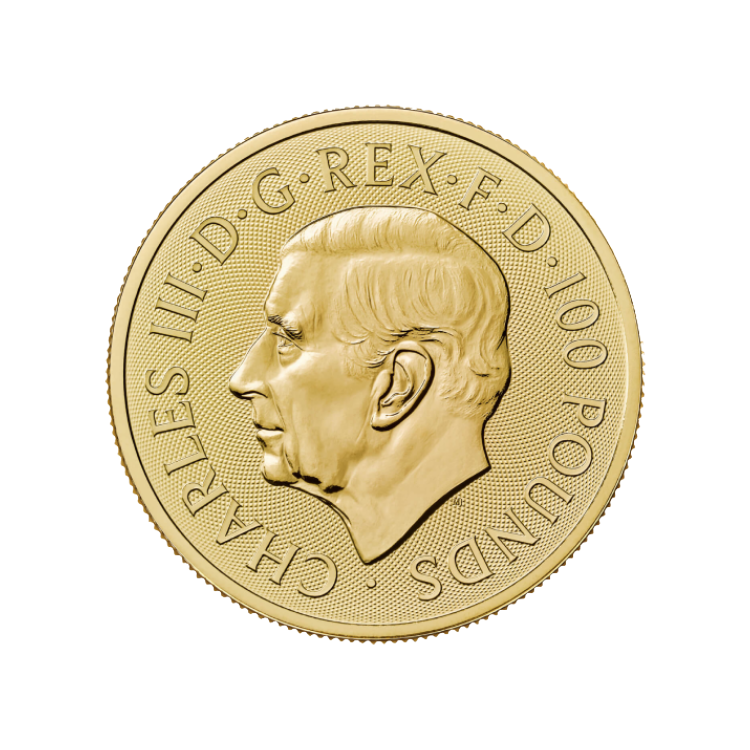 Gouden Sint Joris en de Draak munt