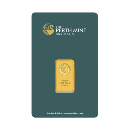 5 gram goudbaar The Perth Mint Australia