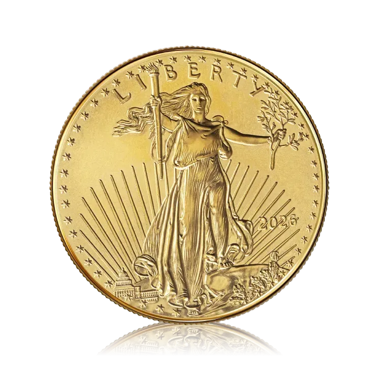 Gouden American Eagle 2026 voorkant