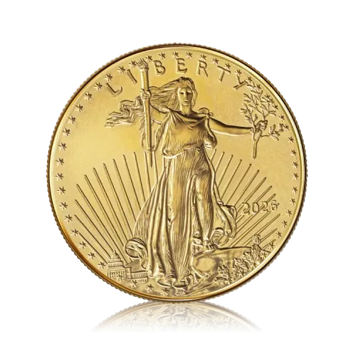 Gouden American Eagle 2026 voorkant