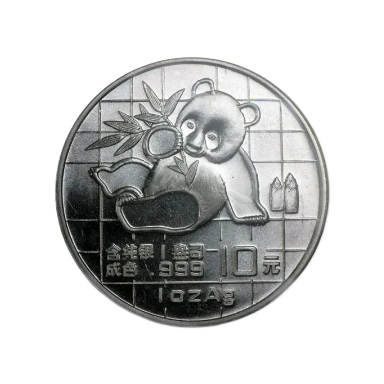 1 troy ounce zilveren premium munt voorkant