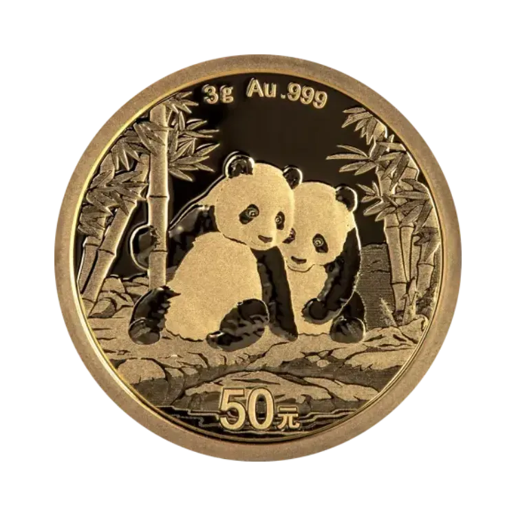 3 gram gouden Panda munt 2026