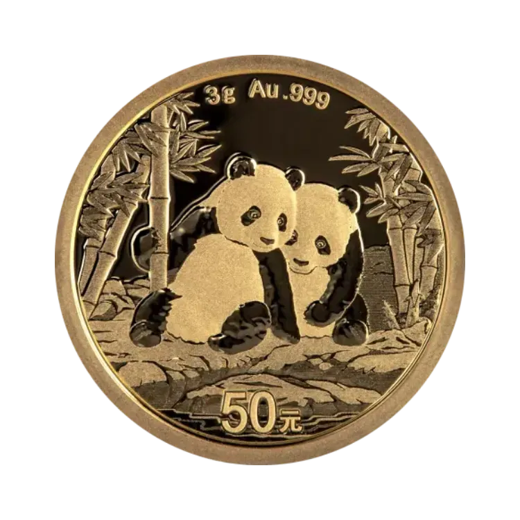 3 gram gouden Panda munt 2026
