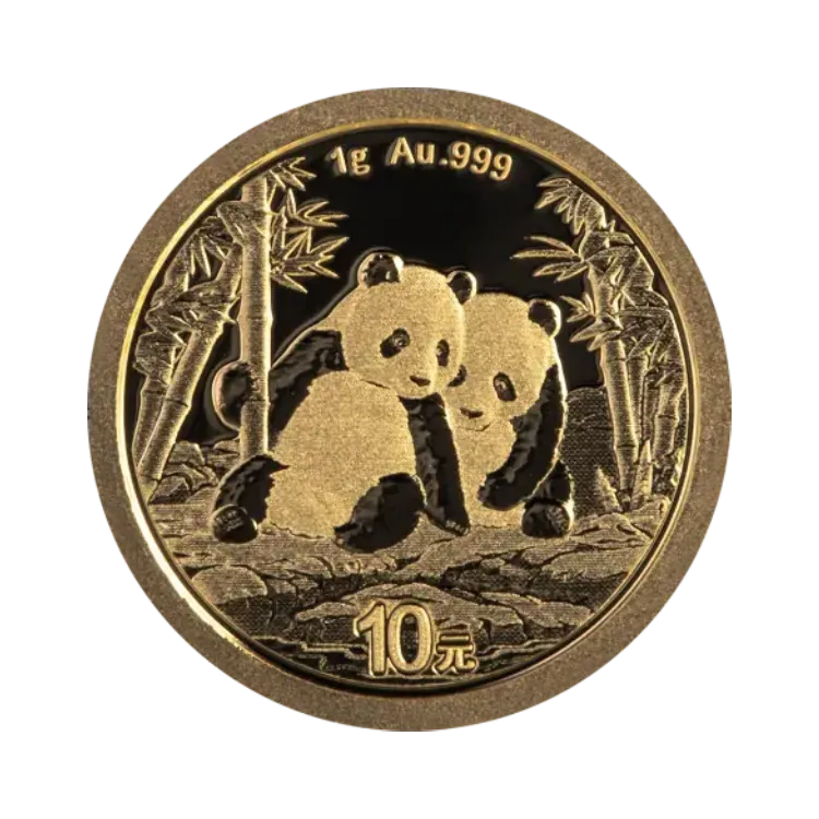 1 gram gouden Panda munt uit 2026