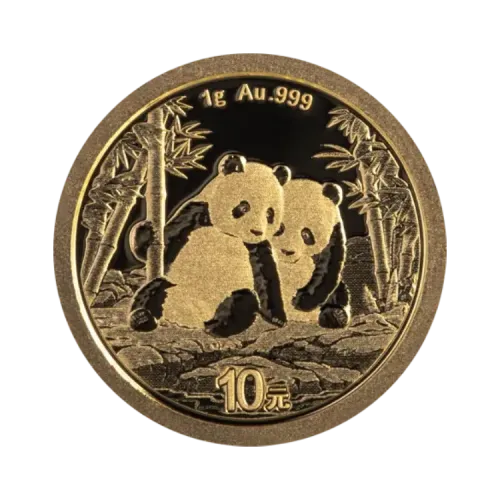 1 gram gouden Panda munt uit 2026