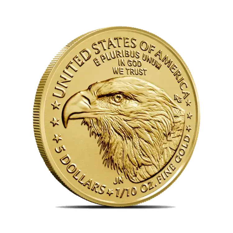 Gouden American Gold Eagle van 1/10 troy ounce