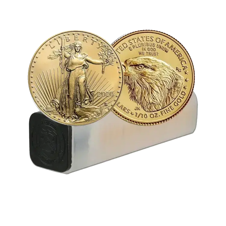 1/10 oz gouden American Eagle tube
