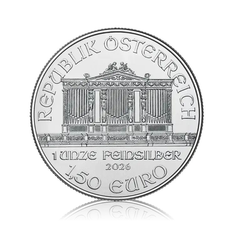 Wiener Philharmoniker munt 2026 1 troy ounce