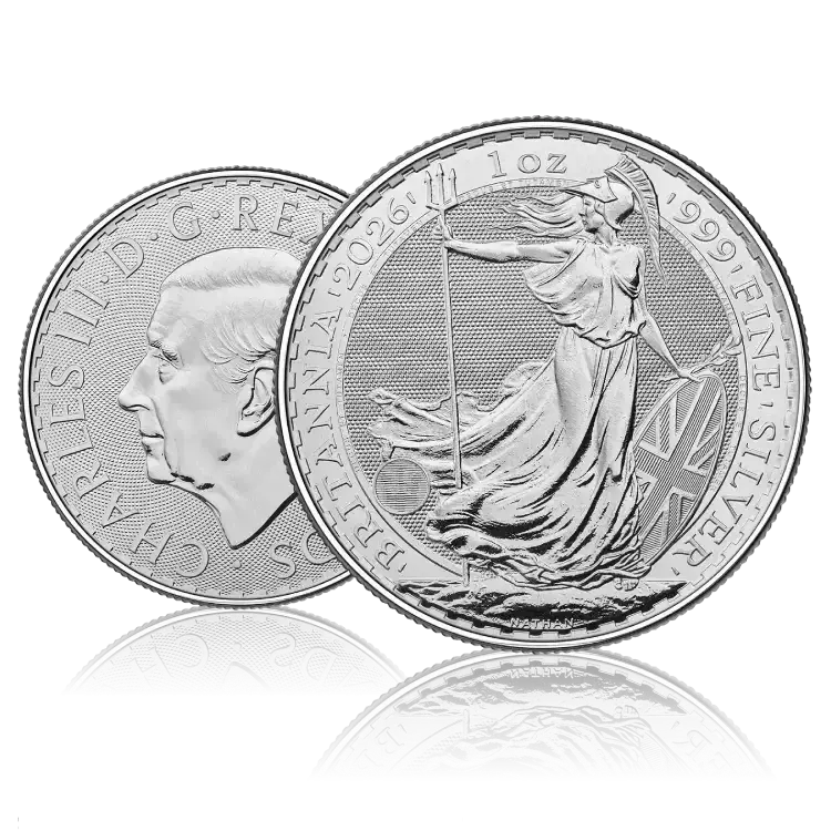 Zilveren 1 troy ounce Britannia 2026