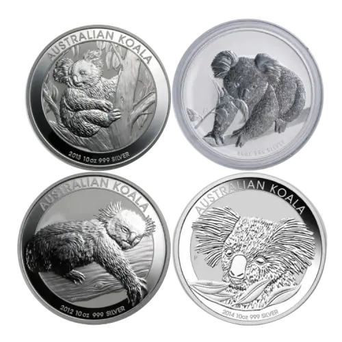 10 troy ounce zilveren munt divers voorkant