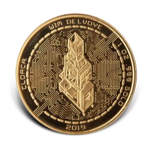 1 troy ounce gouden munt Wim Devolye diverse jaargangen voorkant