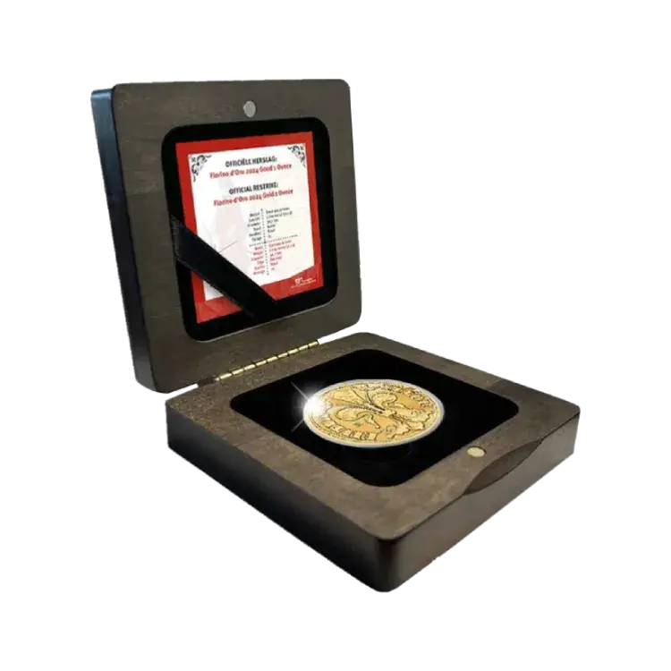 1 troy ounce gouden Florin Proof 2024 - oplage van slechts 15 munten voorkant