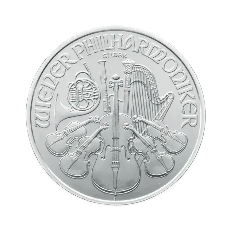 Zilveren Philharmoniker voorzijde