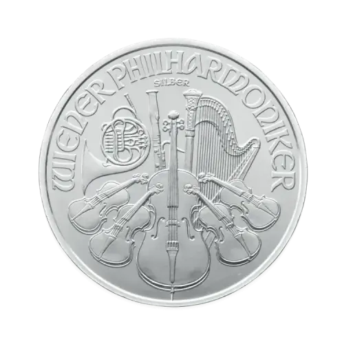 Zilveren Philharmoniker voorzijde