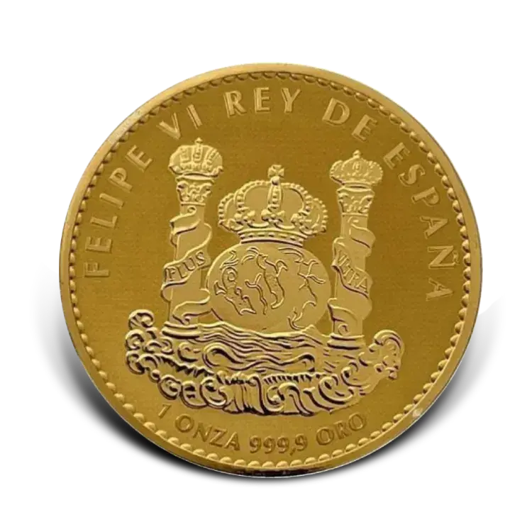 1 troy ounce gouden munt Iberische Lynx 2021 achterkant