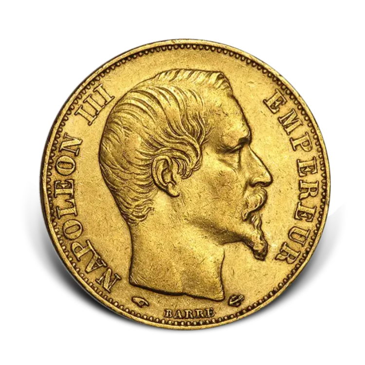 Gouden 20 Francs Frankrijk achterkant