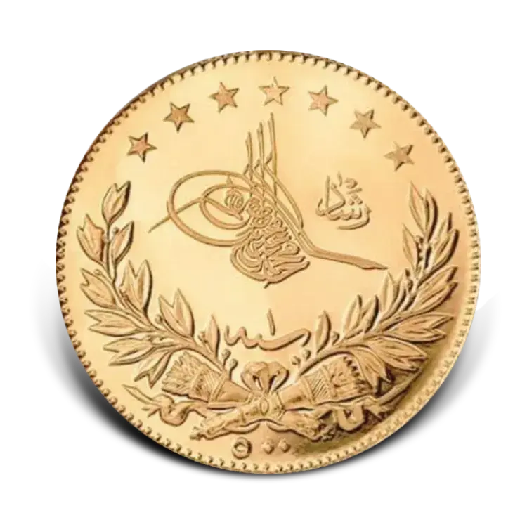 Gouden 5li Reşat Altın voorkant