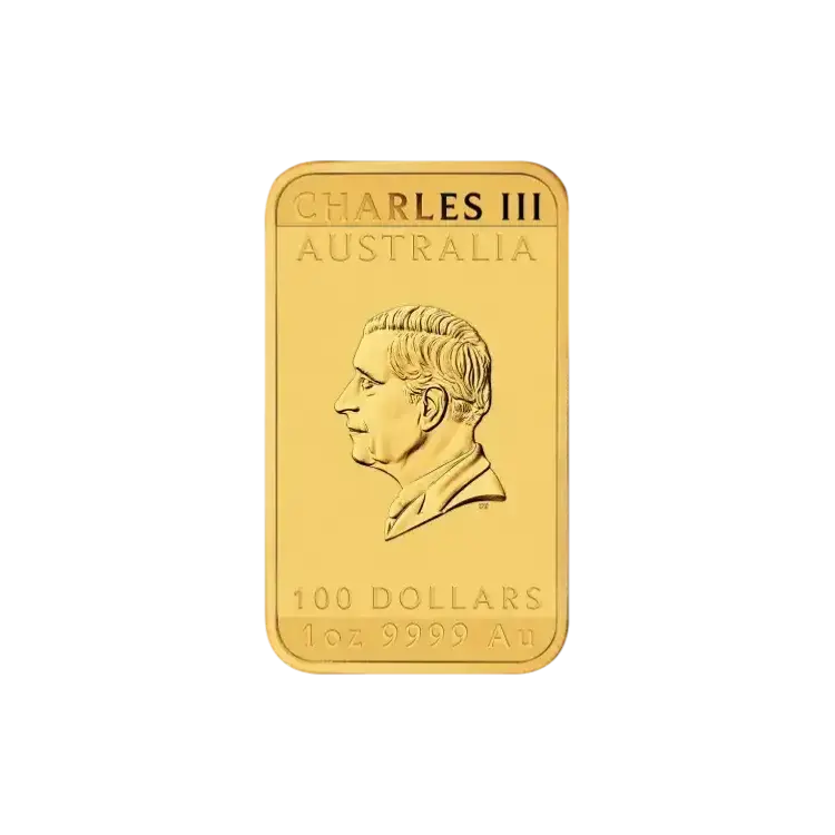 1 troy ounce gouden Rectangular Dragon muntbaar 2026 achterkant